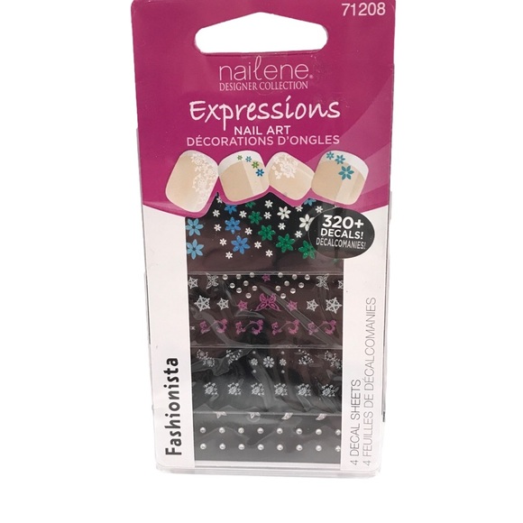 Nail Care Bundle Including Perfect Tips And Nailene Expressions Nail Art Decals - Picture 4 of 10